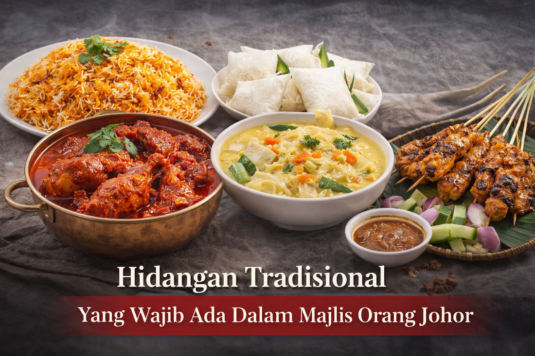 Hidangan Tradisional Yang Wajib Ada Dalam Majlis Orang Johor