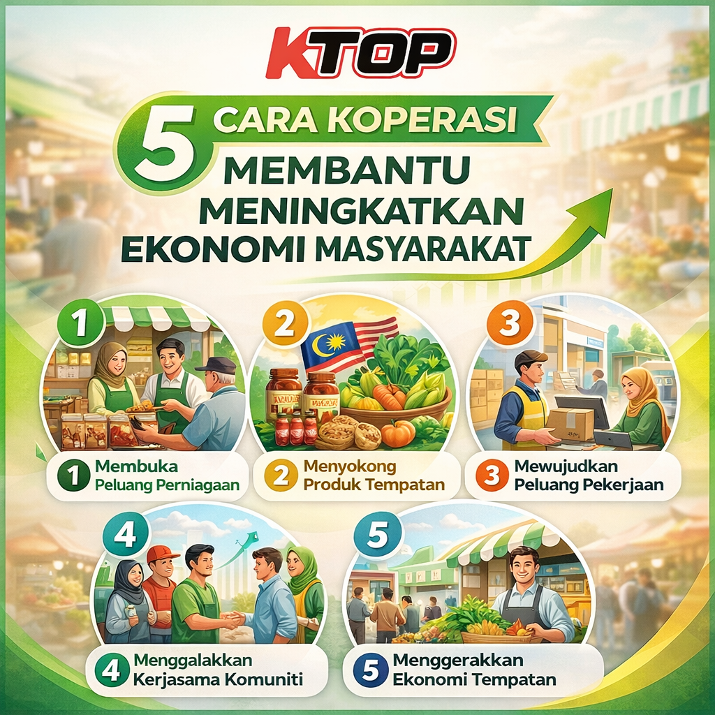 5 Cara Koperasi Membantu Meningkatkan Ekonomi Masyarakat Setempat